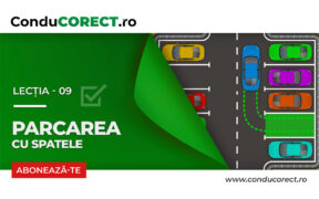 parcarea cu spatele